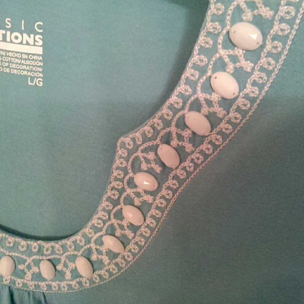 Basic Editions Short sleeve cotton top